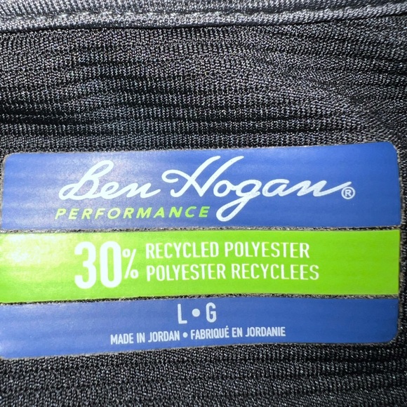 Ben Hogan Golf Performance Solid Textured Polo Shirt - Picture 5 of 11